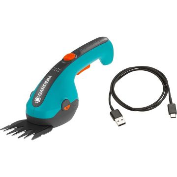 Cordless Grass Shears ClassicCut Li, 3.6V (turquoise/black, Li-Ion battery 2.5Ah)