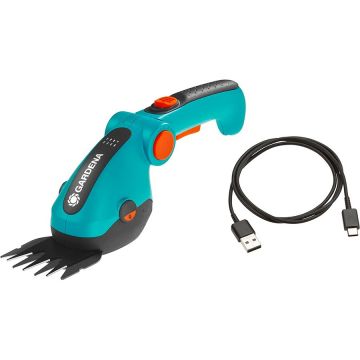 Cordless Grass Shears ComfortCut Li, 3.6V (turquoise/black, Li-Ion battery 3.0Ah)