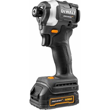 cordless impact wrench DCF85ME2GT, 18V, 1/4, in McLaren design (grey/black, 2x POWERSTACK Li-Ion battery 1.7 Ah, in T STAK box)