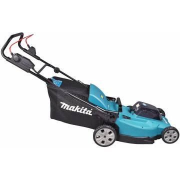 cordless lawn mower DLM480Z, 36 volts (2x18 volts) (blue/black, without battery and charger)