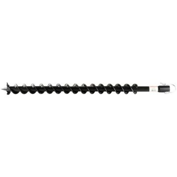 earth drill with pin, 50mm, L 800mm (black)