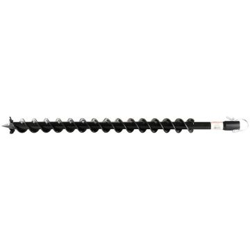 earth drill with pin, 50mm, L 800mm (black) earth drill with pin, 50mm, L 800mm (black)