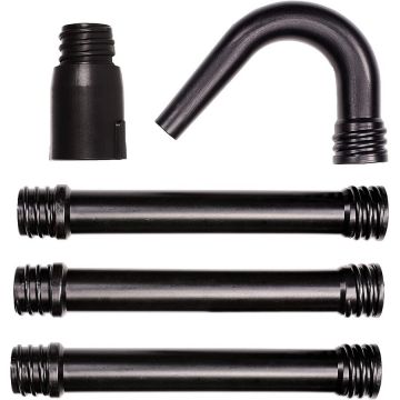 Gutter set (gutter kit), 5 pieces, nozzle (black, for Cordless leaf blower GP-LB 18/200 Li E)