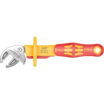 Joker 6004 XS VDE, SW 7-10, wrench (red/yellow, self-adjusting open-end wrench)