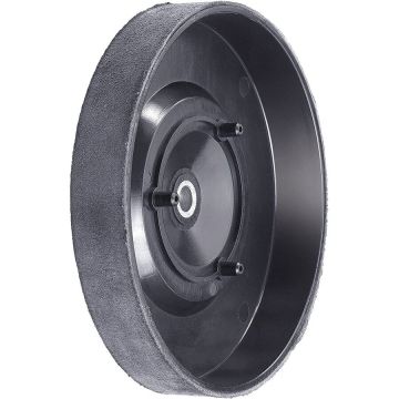Leather honing wheel 180mm, grinding wheel (for wet grinder TC-WG 200 etc.)