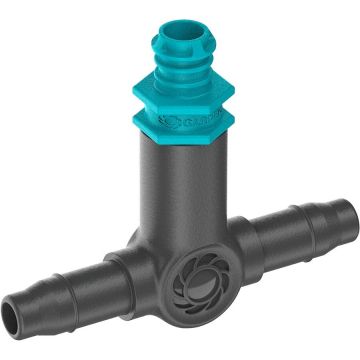 Micro-Drip-System Series Drippers 2 l/h (black/turquoise, 10 pieces, model 2023)