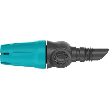 Micro-Drip-System small end nozzle, 10 pieces (black/turquoise, model 2023)