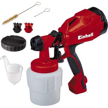 Paint spray gun TC-SY 400 P (red/black, 400 watts)