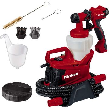 Paint spray system TC-SY 700 S, spray gun (red/black, 700 watts)