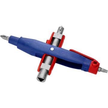 pin switch cabinet key 00 11 07, socket wrench (blue/red, length 145 mm)