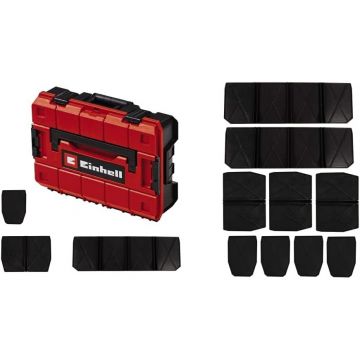 System case E-Case SF incl. dividers, tool box (black/red, with dividers)