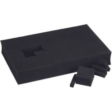 system case, grid foam, insert (black, for E-Case SC, E-Case SF)