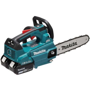 Top Handle cordless chainsaw DUC256Z, 36Volt (2x18V), electric chainsaw (blue/black, without battery and charger)