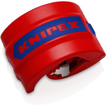 BiX, pipe cutter for plastic pipes and sealing sleeves (red/blue)