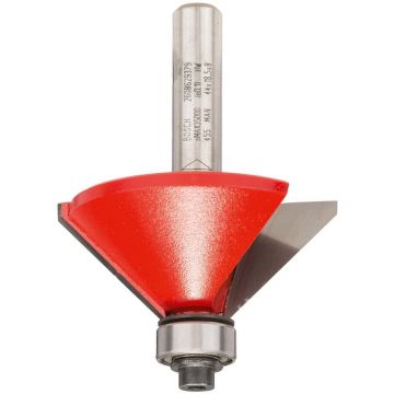 Bosch Chamfer cutter Expert for Wood, O 44mm, 45° (ball bearing, double-edged) Bosch Chamfer cutter Expert for Wood, O 44mm, 45° (ball bearing, double-edged)