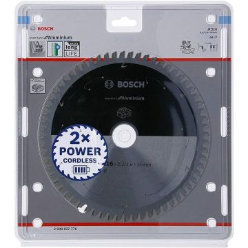 Bosch circular saw blade standard for aluminum, 216mm