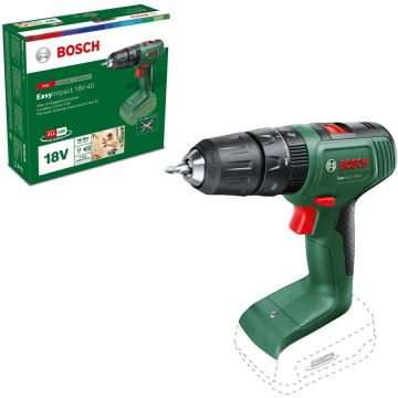 Bosch Cordless Impact Drill EasyImpact 18V-40 (green/black, without battery and charger) Bosch Cordless Impact Drill EasyImpact 18V-40 (green/black, without battery and charger)