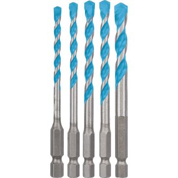 Bosch Expert HEX-9 MultiConstruction drill set, 5 pieces (O 4 / 5 / 6 / 8mm)