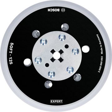 Bosch multi-hole pad 125mm soft M8 + 5/16 - 2608900003 EXPERT RANGE Bosch multi-hole pad 125mm soft M8 + 5/16 - 2608900003 EXPERT RANGE