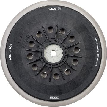 Bosch multi-hole pad 150mm soft M8 - 2608900009 EXPERT RANGE