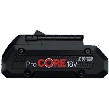 Bosch ProCORE18V 4.0 Ah Professional, rechargeable battery (black)