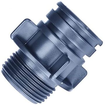 connection sleeve, short, for valve box, connection (grey)