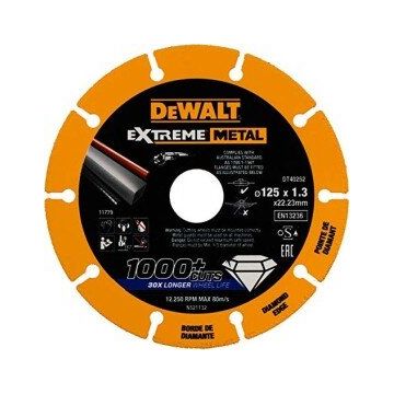 diamond cutting disc DT40252-QZ - 125x1.3mm