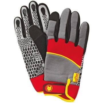 equipment gloves GH-M 8, gloves (red/yellow)