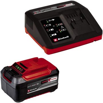 PXC starter kit 5.2Ah & 4A fast charger, set (black)