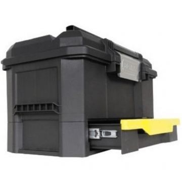 tool box plastic with drawer 1-70-316 (black)
