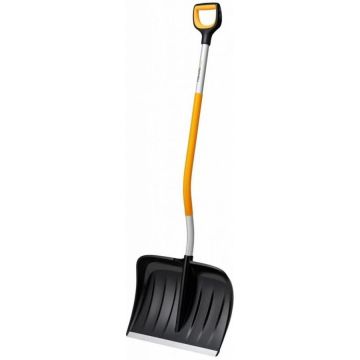 X-series ergonomic snow remover, curved, snow shovel (black/yellow, 53cm)