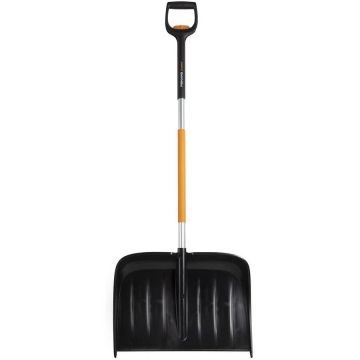 X-series telescopic snow plow, snow shovel (black/yellow, 53cm)