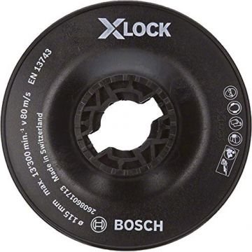 Bosch X-LOCK Backing Pad, 115 mm hard - 2608601713