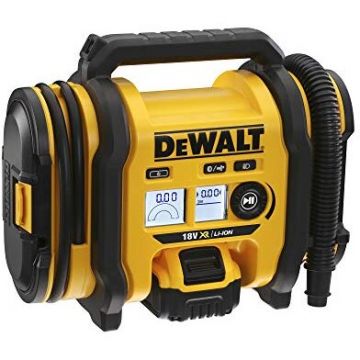 cordless compact compressor DCC018N, air pump (yellow / black, without battery and charger, without power supply)