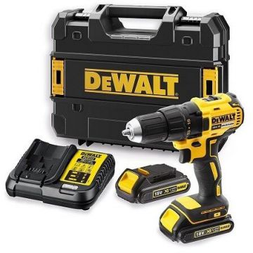 cordless drill DCD708D2T, 18 Volt (yellow / black, T-STAK box, 2x Li-ion battery 2.0 Ah) cordless drill DCD708D2T, 18 Volt (yellow / black, T-STAK box, 2x Li-ion battery 2.0 Ah)