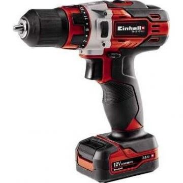 Masin cordless drill TE-CD 12/1 Li (red / black, Li-ion battery 2Ah)