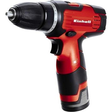 cordless drill TH-CD 12-2 Li, 12V (red / black, Li-ion battery pack 1.3Ah)