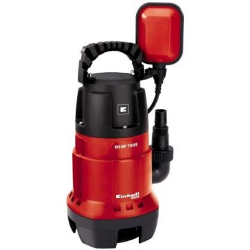 Dirt water pump GC-DP 7835, immersion / pressure pump (red / black, 780 watts)