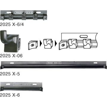 guide rail with hook 2025X-6/4
