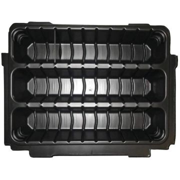 Insertie P-83696 cu 3 Compartimente pentru Makpac Negru Insertie P-83696 cu 3 Compartimente pentru Makpac Negru