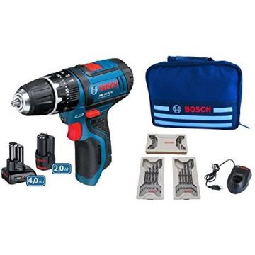 Bosch Wkrętarka akumulatorowa  GSR 10,8-2-LI Set blue