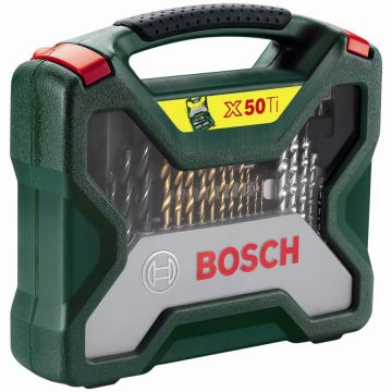 Bosch X-Line Titanium zestaw narzędziowy 50 częściowy