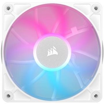 Ventilator iCUE LINK RX120 RGB 120MM PWM Alb