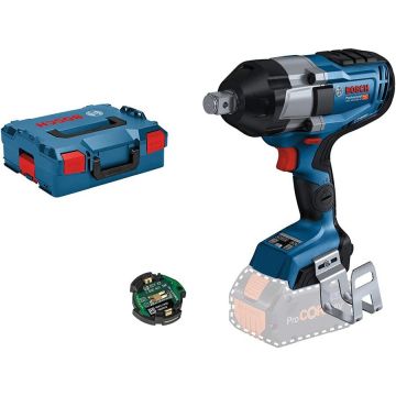 Bosch Cordless impact wrench BITURBO GDS 18V-1050 HC Professional solo, 18V (blue/black, without battery and charger, 3/4 , in L-BOXX)
