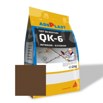 Chit de rosturi gresie si faianta Adeplast Quartz maro inchis  5 kg