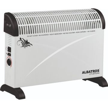 Convector electric CT-20TURBO 2000W 3 trepte Alb