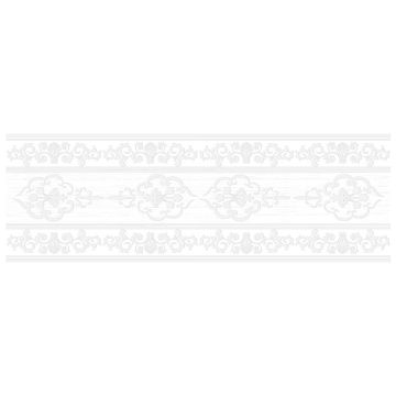 Faianta rectificata Chester Elysee White  33 x 99