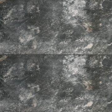 Gresie exterior / interior antiderapanta Bologna Dark Grey  60 x 120 cm  mata  portelanata  rectificata  aspect ciment