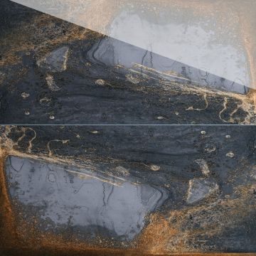 Gresie exterior / interior portelanata Oxide  59 5 x 119 5  lucioasa  rectificata