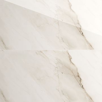 Gresie exterior / interior portelanata Venus  59 5 x 119 5 cm  lucioasa  rectificata  tip marmura